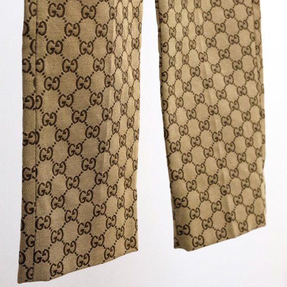 Gucci - Beige Monogram Jacquard - Joggers - Picture 6 of 13